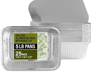 Aluminum Foil Pans with Lids.