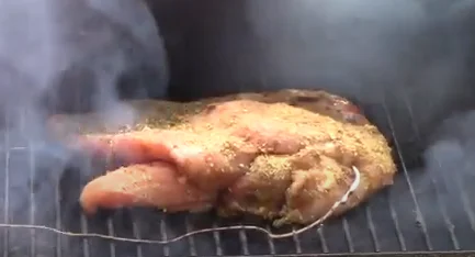 How to smoke turkey breast