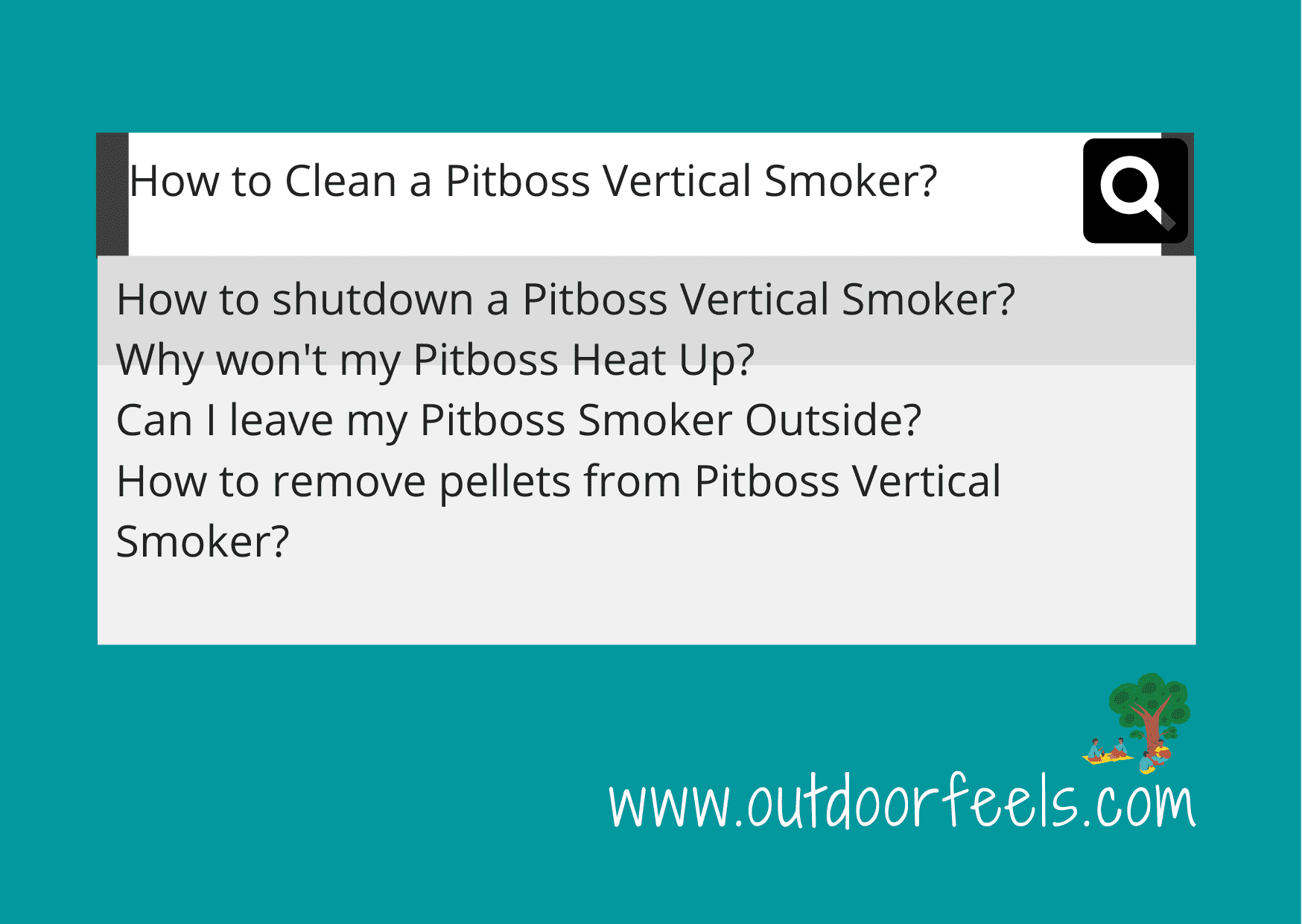 How to Clean a Pitboss Vertical Smoker_Feature Image