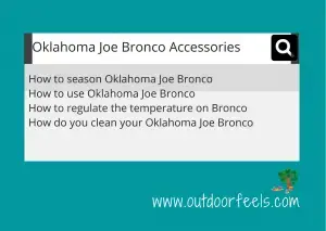Oklahoma Joe Bronco Accessories_Featured Image