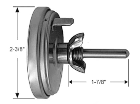 Weber 63029 Temperature Gauge for 22.5