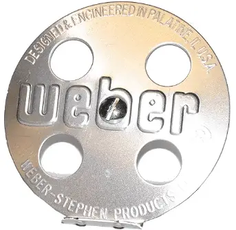 Weber 63059 Lid Damper Kit for 18" & 22" Kettle Gills