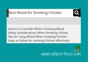 Best Wood for Smoking Chicken_Featured Image