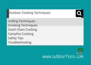 Outdoor Cooking Techniques_Featured Image